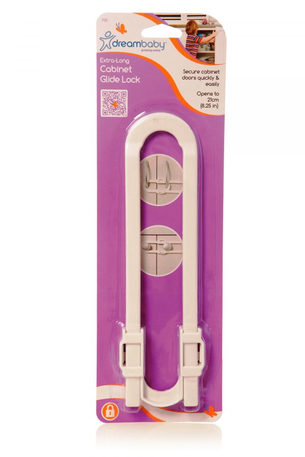 Dreambaby Cabinet Glide Lock X-Long ea